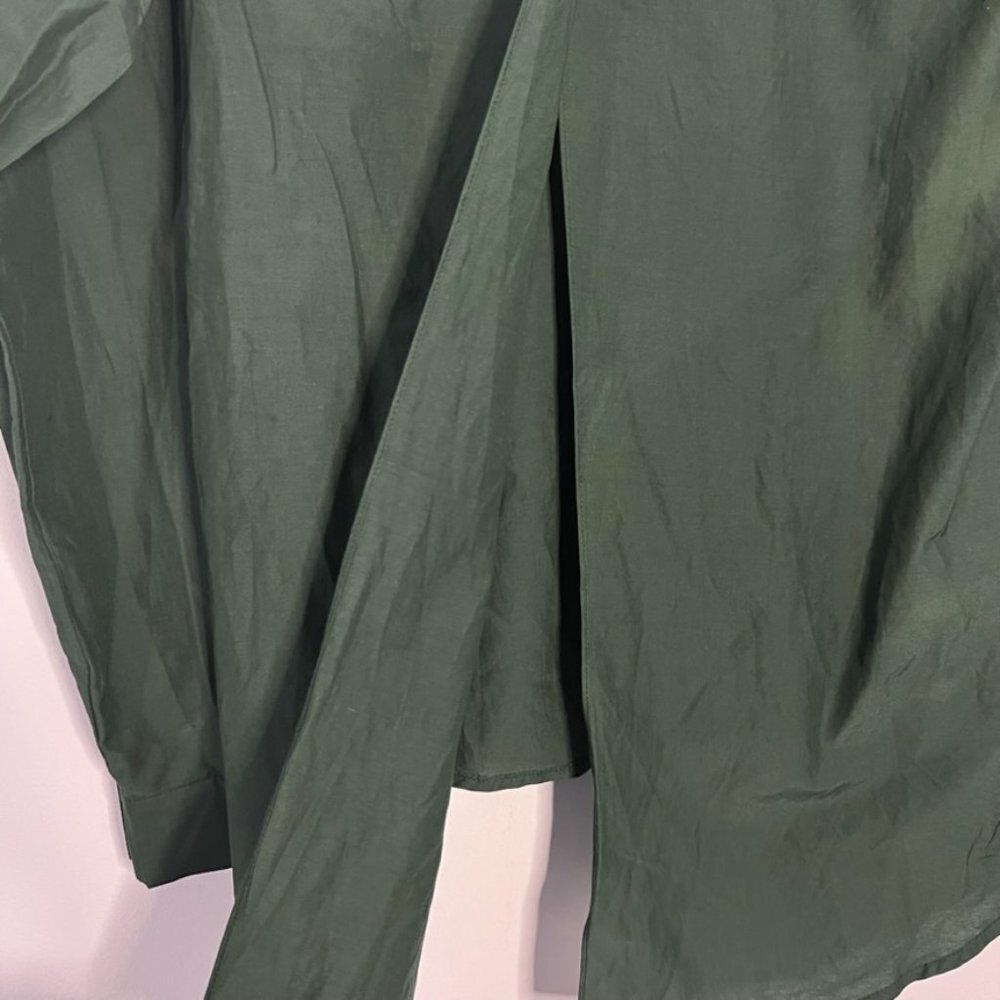 L'agence Layla Split Back Button Down Shirt - image 5